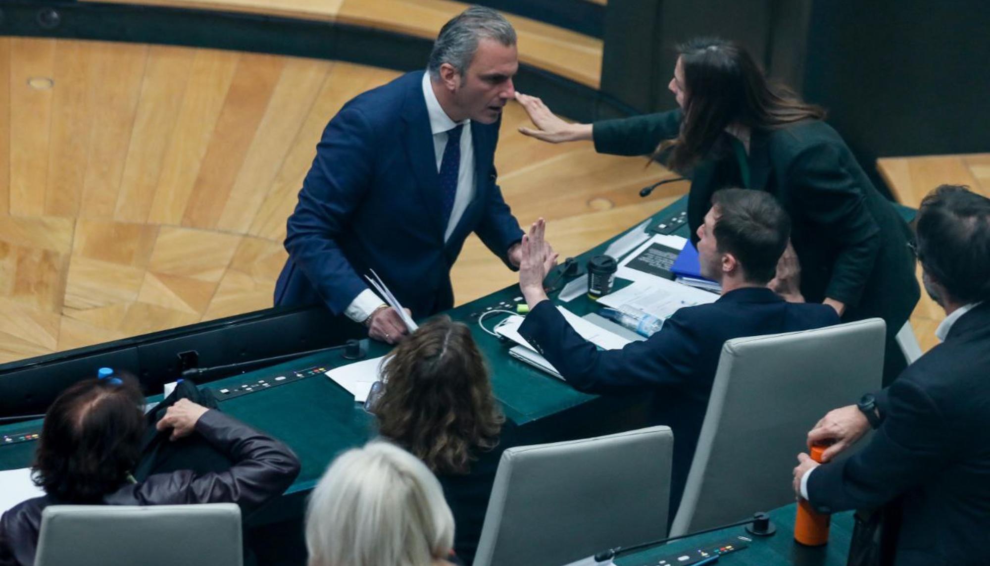 Ortega Smith agresión pleno - 2